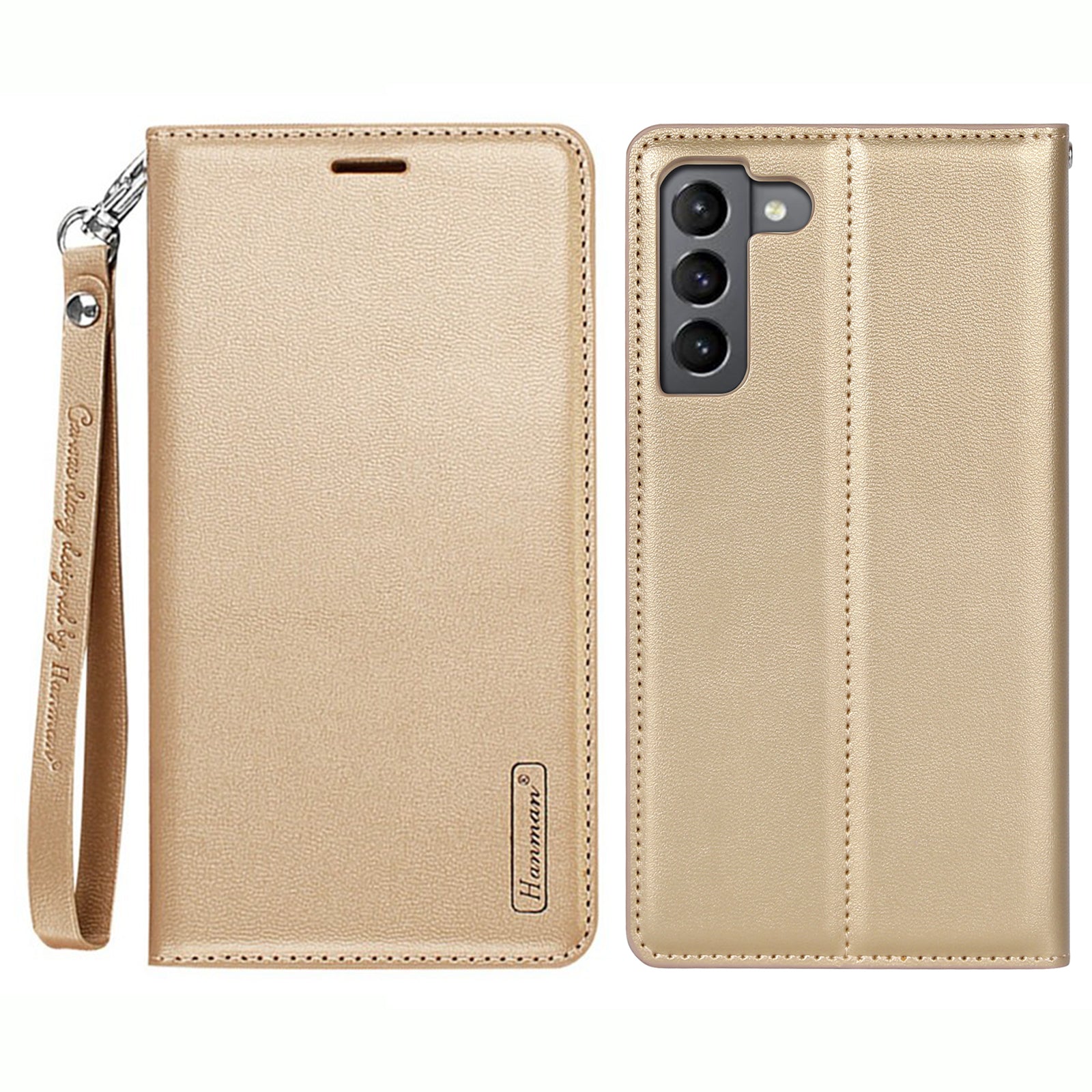 HANMAN Minor Series for Samsung Galaxy S23 PU Leather Phone Wallet Case Protective Phone Stand Cover HANMAN Minor Series for Samsung Galaxy S23 PU Leather Phone Wallet Case Protective Phone Stand Cover